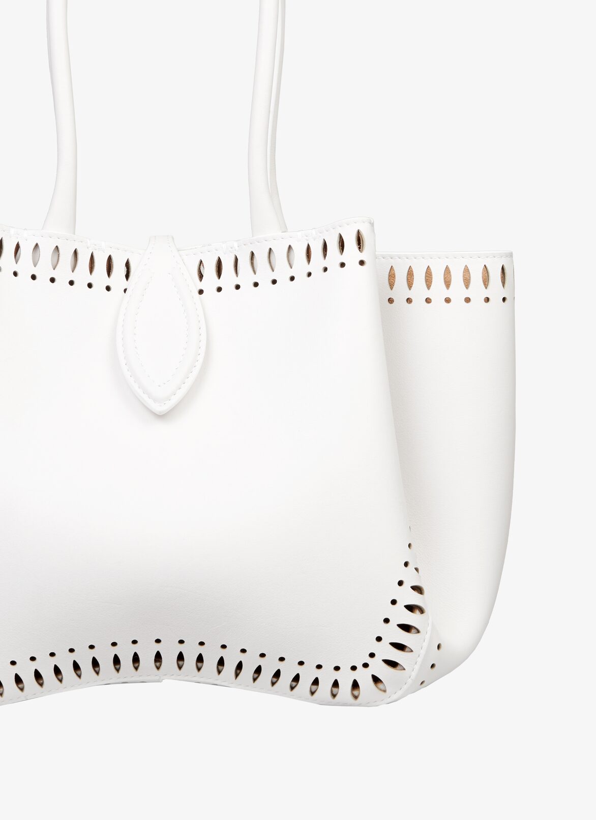 Handbags ALAÏA OPTIC WHITE HANDBAGS
